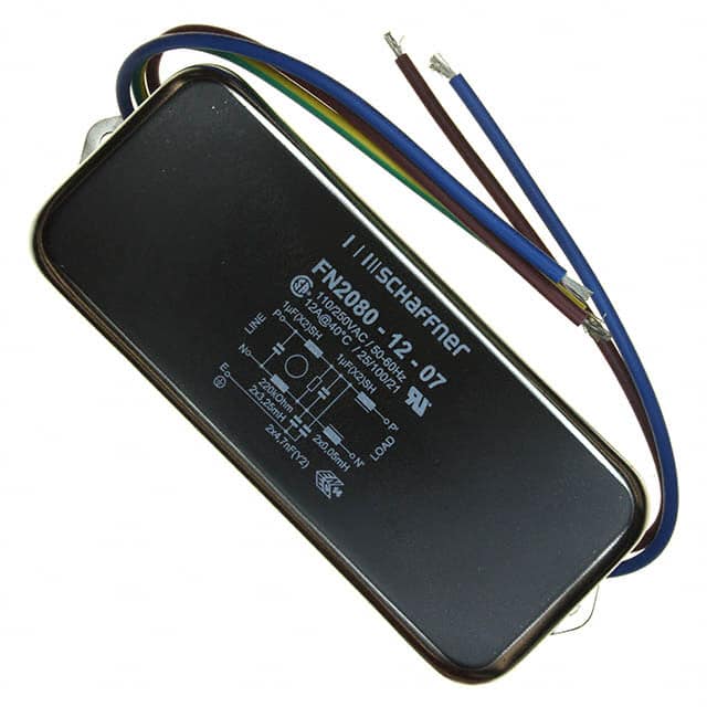 FN2080-12-07 Schaffner EMC Inc.  Power Line Filter Modules